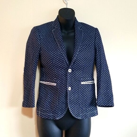 James Morgan Blue Blazer Sz Xsmall - Picture 2 of 7